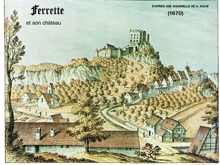 Ferrette aquarelle